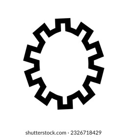 Seting icon, vector illustration. Flat design style. vector setting icon illustration isolated on white background, setting icon Eps10. setting icons graphic design vector symbols.