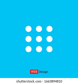 Setings vector icon for web