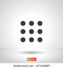 Setings vector icon for web