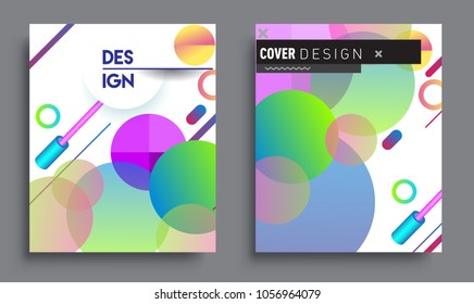 Sets of Abstract geometric pattern design and background. modern design, cover, template, decorated, brochure, flyer.