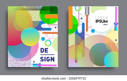 Sets of Abstract geometric pattern design and background. modern design, cover, template, decorated, brochure, flyer.