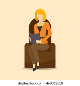 Sets of business women vector Illustration.