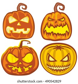 sets halloween pumpkin