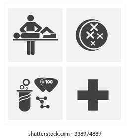 Sets of  medical icons