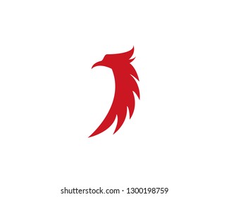 Sets of Phoenix logo design template. Vector Illustration