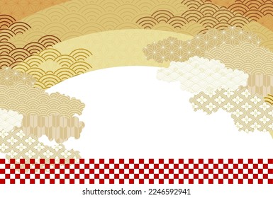 Setsubun Hinamatsuri Japanese pattern background