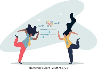 Establecer y ajustar el concepto de trabajo y cooperación. vida y empleo de las personas.