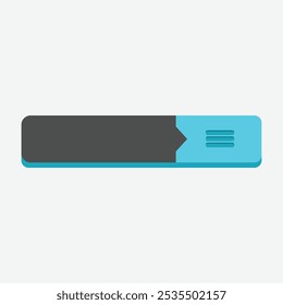 setting blank text space in flat vector design