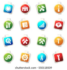 Setting color icon for web sites and user interfaces