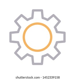 setting colour line vctor icon