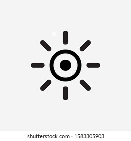 setting dark mode sign icon