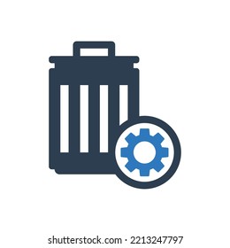 Setting Delete Icon Sign Symbol 