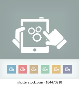 Setting device