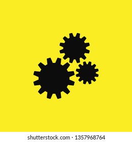 setting engineer icon vector