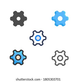setting flat interface icon pack