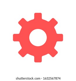 setting flat vector icon - ui icon vector