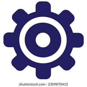 Setting  gear icon (Fully Editable) 
