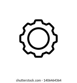 Setting Gear Vector Icon Design Template