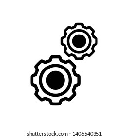 Setting Gear Vector Icon Design Template