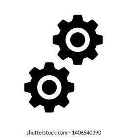 Setting Gear Vector Icon Design Template