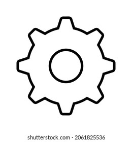 Setting Gear Vector Icon Design Template.Gear vector icon. Setting Gear Vector Icon. Setting Gear Vector Icon cogs symbol.