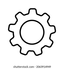 Setting Gear Vector Icon Design Template.Gear vector icon. Setting Gear Vector Icon. Setting Gear Vector Icon cogs symbol.