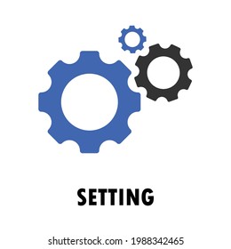 setting, gear, wrench icon design