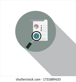 Setting gears icon. Line, glyph and filled outline colorful version, clock gear outline and filled vector sign. Symbol, logo illustration. Different style icons set. Pixel perfect vector