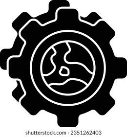  setting glyph icon design style 