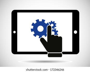 Setting Icon 2 - Tablet