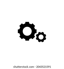 Setting Icon. Cog Settings sign and symbol. Gear Sign