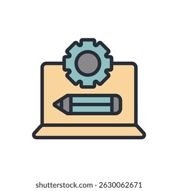 definindo estilo .design de coleção de ícones com plano de fundo