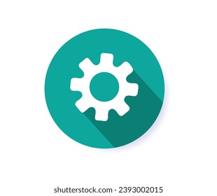 Setting icon. Collection of vector symbol on white background. Vector illustration.