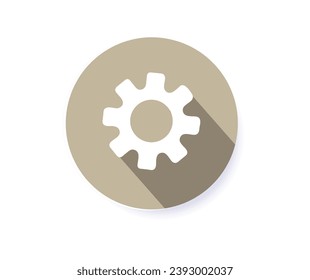 Setting icon. Collection of vector symbol on white background. Vector illustration.