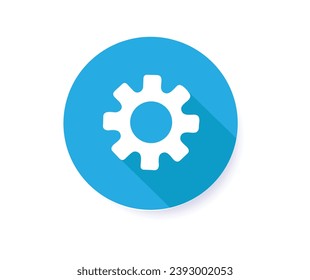 Setting icon. Collection of vector symbol on white background. Vector illustration.
