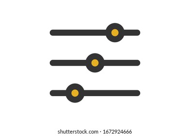 Icono de configuración, diseño de iconos