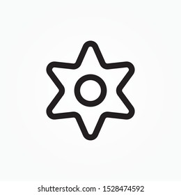 Setting icon, design inspiration vector template for interface and any purpose