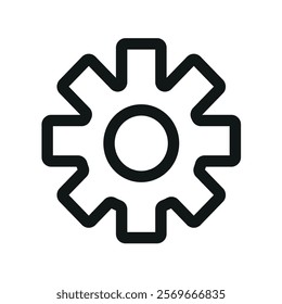 Setting Icon design Vector Art illustration
