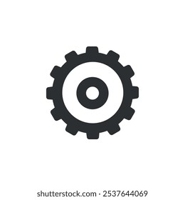 Icono de configuración Archivo EPS Fondo blanco