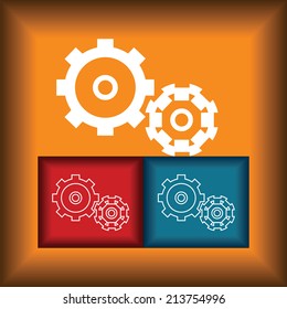 Setting Icon Flat on Color Button background