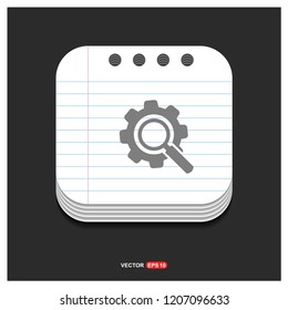 Setting icon - Free vector icon