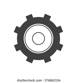 setting icon gear, cogwhell