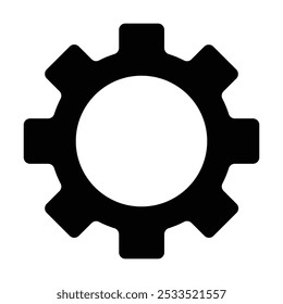 setting icon, Gear icon, Gear Settings symbol, cogwheel. Functions symbol. Settings icon vector 