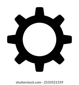 setting icon, Gear icon, Gear Settings symbol, cogwheel. Functions symbol. Settings icon vector 