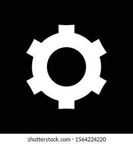 Setting icon isolated on background
 