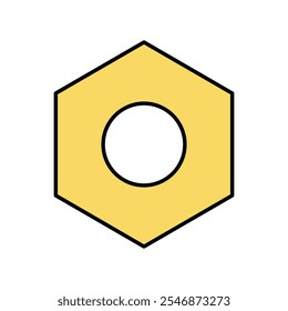 Setting icon isolated on a white background. Vector illustration.