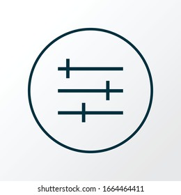 Symbol für die Symbolzeile festlegen. Qualitativ hochwertiges, isoliertes Tuneelement im trendigen Stil.