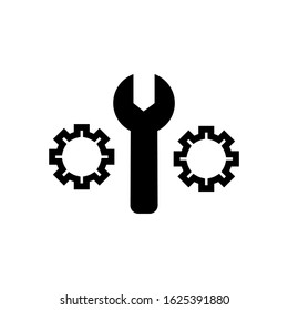 setting icon or logo isolated sign symbol vector illustration - high quality black style vector icons
