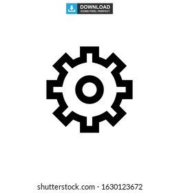 setting icon or logo isolated sign symbol vector illustration - high quality black style vector icons
