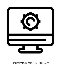 setting icon or logo isolated sign symbol vector illustration - high quality black style vector icons
